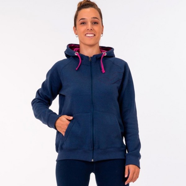 JOMA FELPA DONNA F ZIP CON CAP