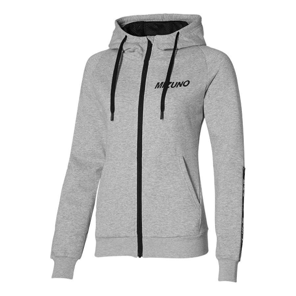 MIZUNO FELPA FZIP CAPPUCCIO...